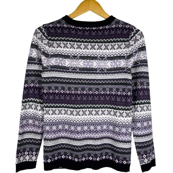 Neve Designs Zoe Crewneck Apres Ski Nordic Sweater S - Picture 8 of 8